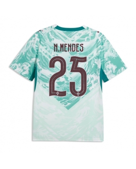 Billige Fotballdrakt Portugal Nuno Mendes #25 Replika Bortedrakt VM 2026 Kortermet Billige Fotballdrakt Portugal Nuno Mendes #25 Replika Bortedrakt VM 2026 Kortermet